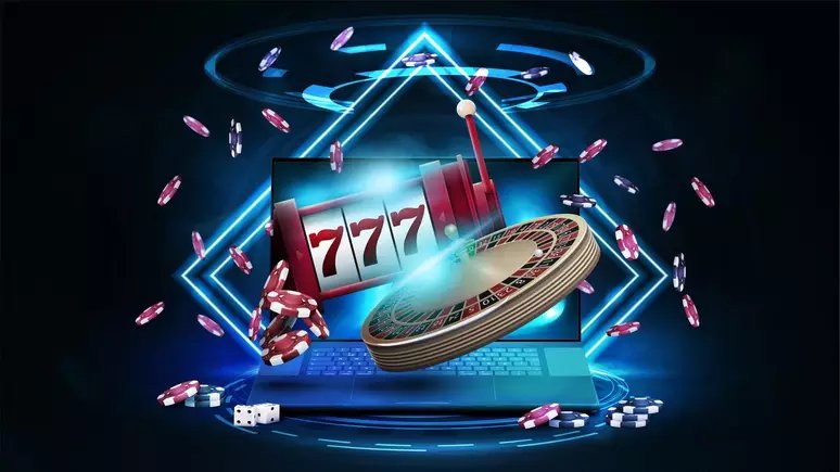 Meja blackjack Dream Gaming dengan dealer dan pemain online
